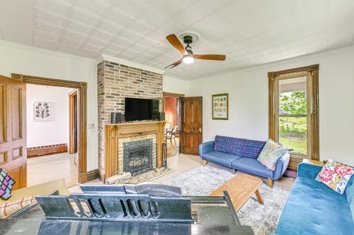 Family Home w/Yard & Fire Pit in Middleburgh!