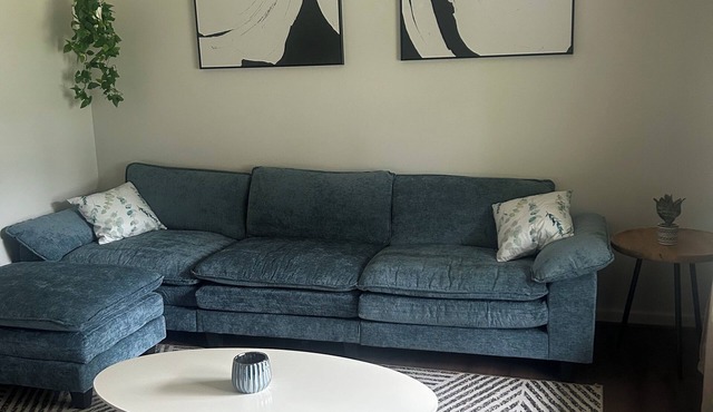 Family Home with plenty of parking and long stay friendly. Fenced in Yard.