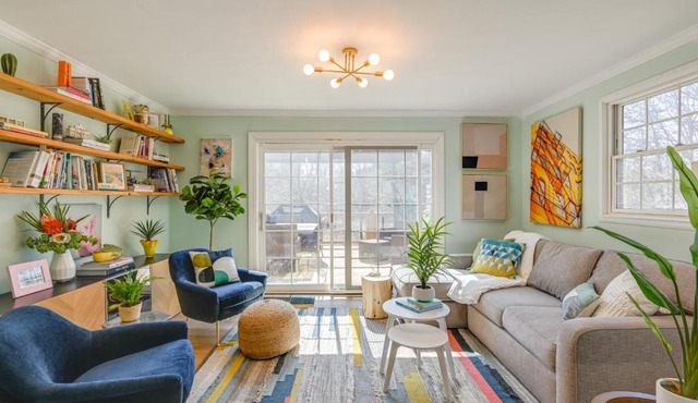 Family Home with Furnished Deck in Fairview!