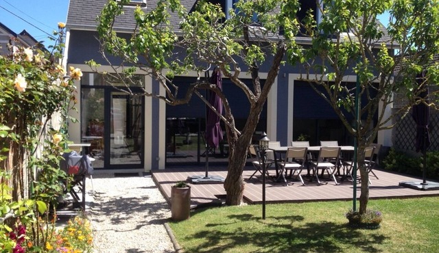 Family home with garden 100m from the beach - l'Epi Bleu