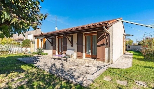 Family home with garden