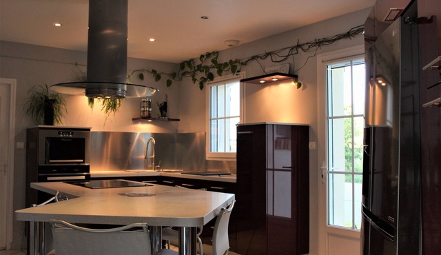 Family home with heated pool