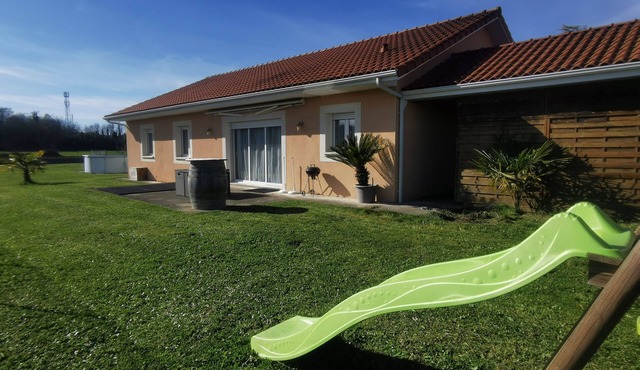 Family home with pool