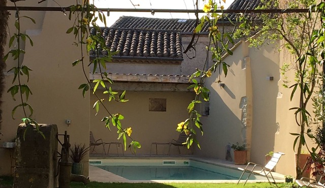 Family home with pool