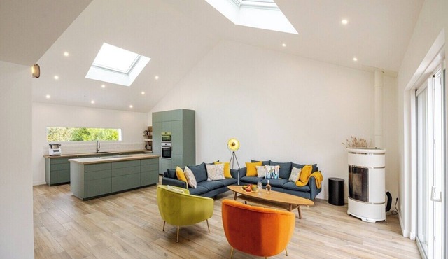 Family home with pool