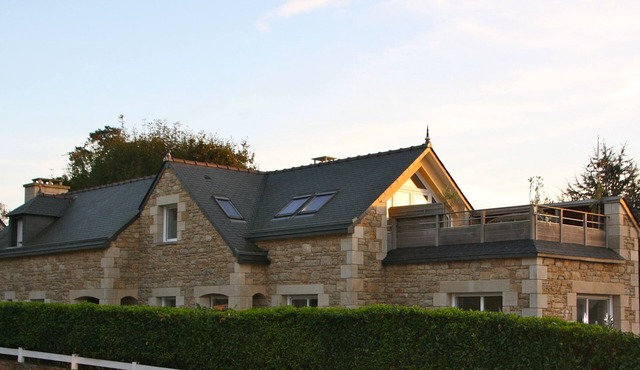 Family house with sea view - 150m beaches - 11 people