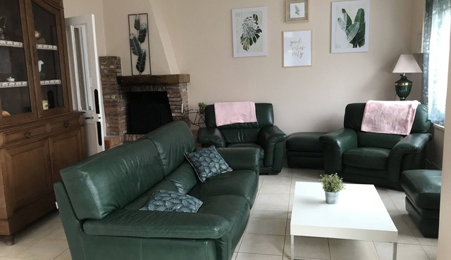 Family house - 6 people - 100 meters from the sea