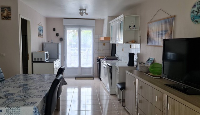 "Family house/garden & beach 6 mn/Baie de Somme"