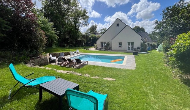 Family house in Baden with swimming pool - available from 5/08/2025 to 24/08/2025