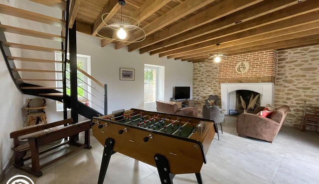 Family house with foosball and heated pool