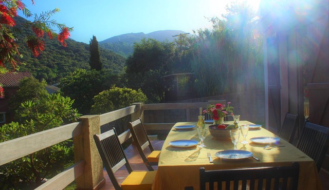 Family house with garden 200m from the beach