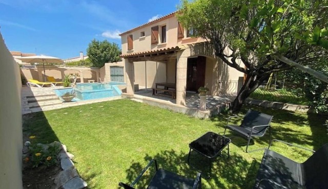 Family house with swimming pool "Villa Aldo" Meublé de tourisme* (furnished holiday accommodation)