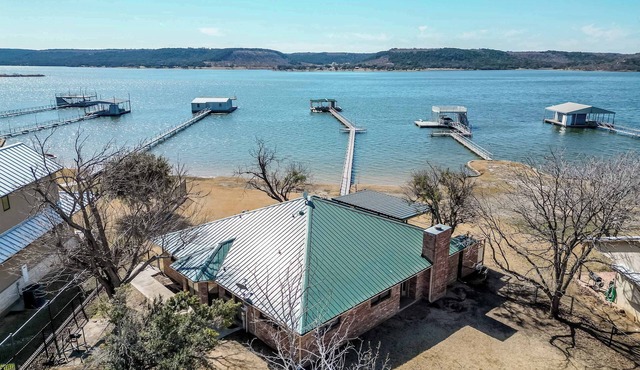 Family Lakefront Home with Large Porch