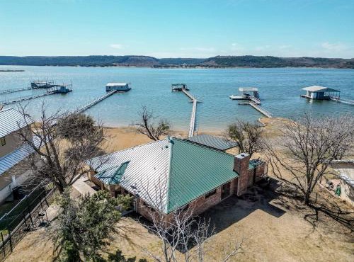 Family Lakefront Home with Large Porch