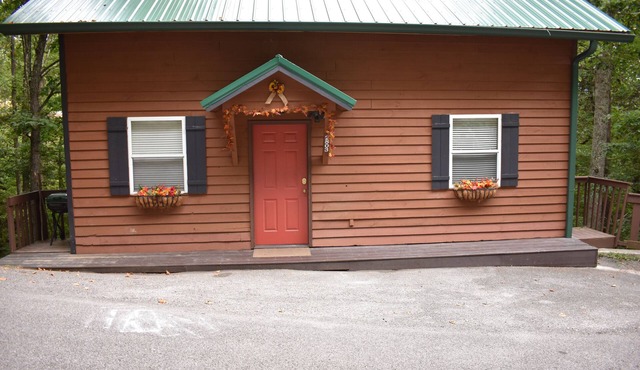 Family Matters Cedar Cabin near Pigeon Forge sleeps 8 quiet yet close to action