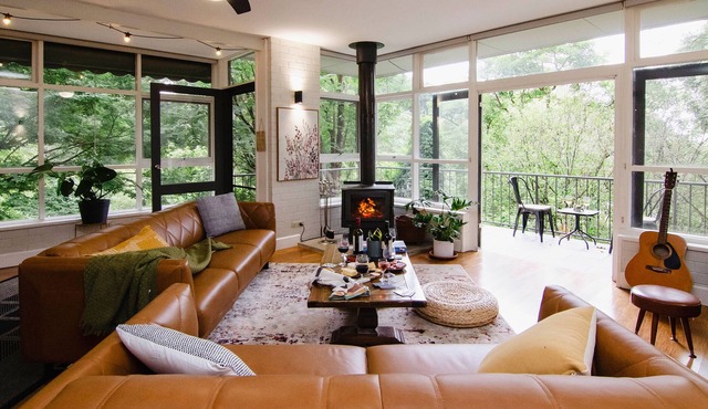 Family Mountain Home - Treetop Escape