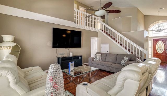 Family Oasis w/Game Room & Pool in Davenport!