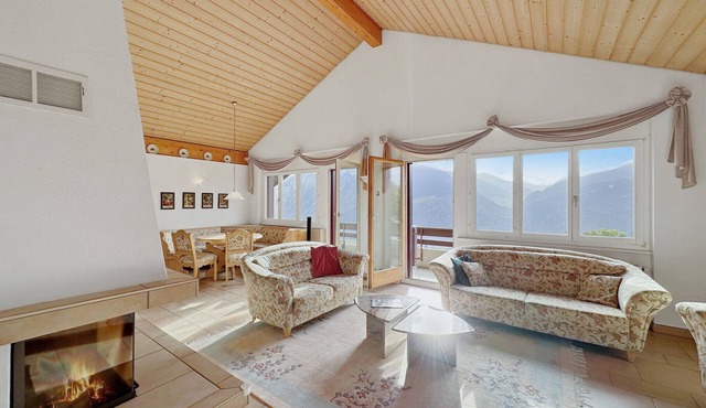 Family Penthouse with view of the Swiss Alps