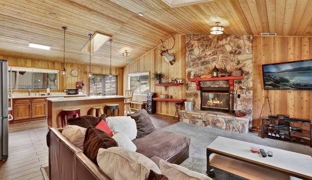 Family & Pet Friendly 2BR: Mins to Snow Summit w/Hot Tub & BBQ