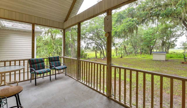 Family Retreat in Beaufort: 3 Mi to Historic Dtwn
