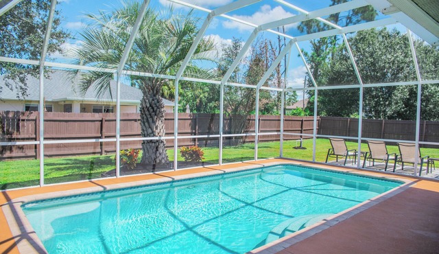 Family Retreat with Heated Pool & Fenced Yard