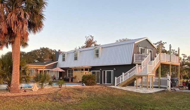 Family Reunion Estate for 23 with pool and incredible island views.