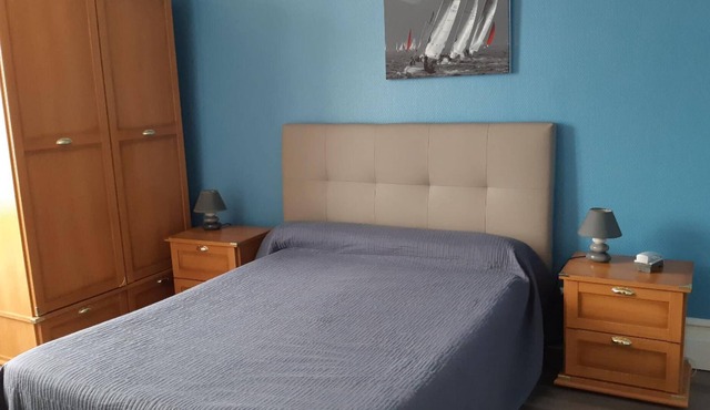 Family room couple and two children