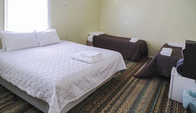 Family Room With Shared Bathroom