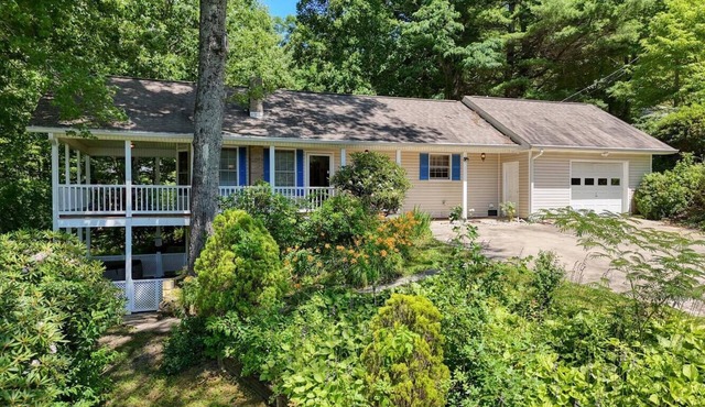 Family-sized Cozy Cottage - mountains views, fishing, & hot tub, in Suches, GA