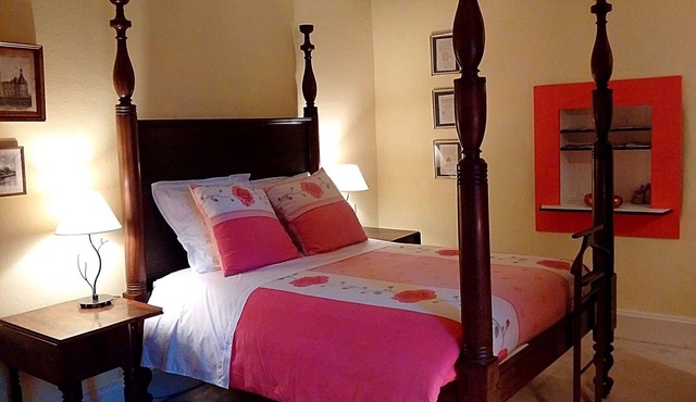 Family suite at Priory with park access and spacious rooms