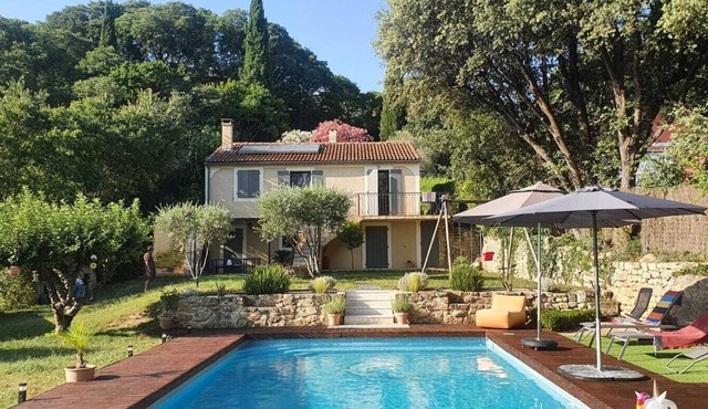 Family villa in the luberon regional park with 10x5 pool