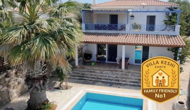 Family villa Keshi - not far from Tsilivi beach