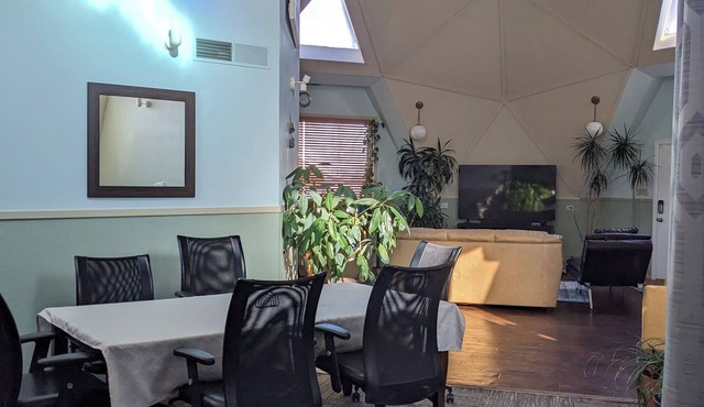 Fantastic 1-bedroom Geodesic Dome penthouse condo with AC in charming Pueblo