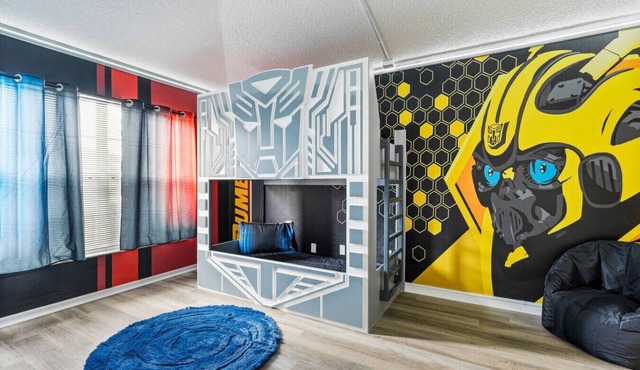 Fantastic 5BR Themed Pool Home Near Disney World