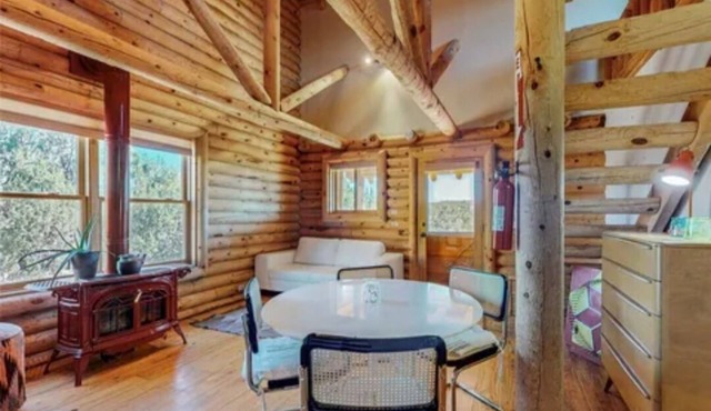Fantastic Cozy Modern Log Cabin