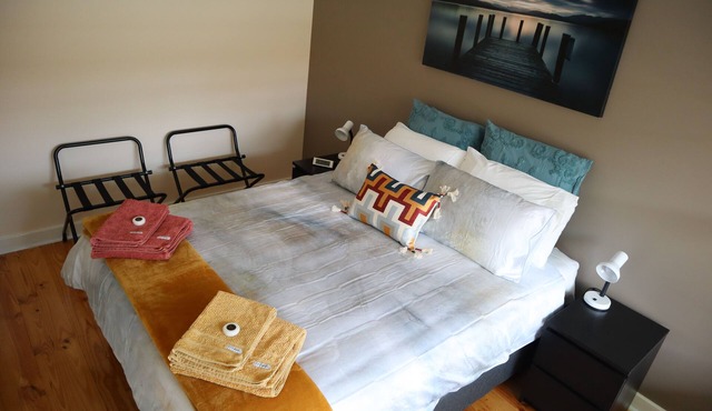 Fantastic location, only a short walk to Jetty Rd or hop on a tram to the city.