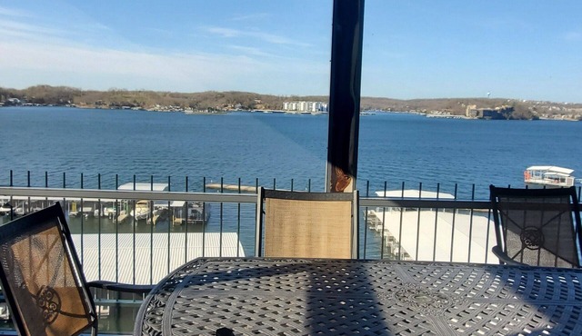 FANTASTIC MAIN CHANNEL VIEW from Renovated Waterfront 3BR/2BA Top Floor Condo