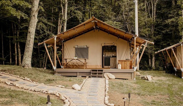 Fantastic Safari Tent in Erwin, Tennessee