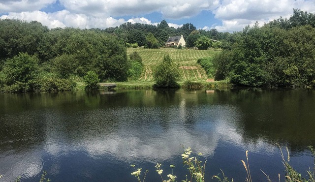 Farm cottage by the river