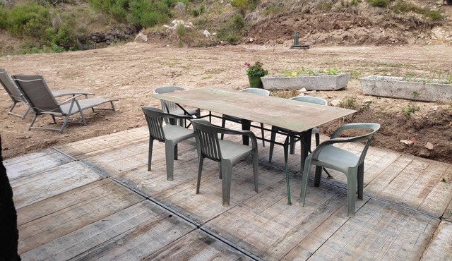 Farm cottage in the middle of the property for total relaxation