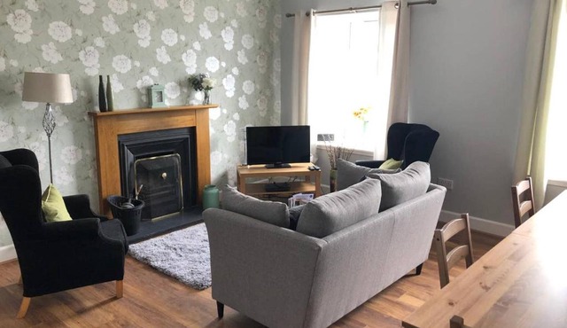 Farm cottage with Real coal fire