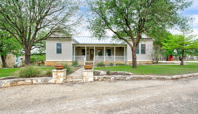 Farm House at Riven Rock Ranch in Comfort TX