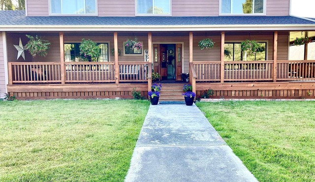 FARM HOUSE ON ACREAGE IN THE REDWOODS