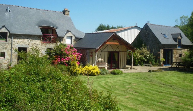 Farm Inn near Saint Brieuc between Saint Malo and the pink granite coast,