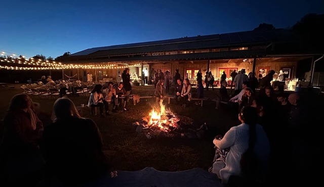 Farm retreat center sleeps up to 40: four barn bedrooms, eight yurt bedrooms!