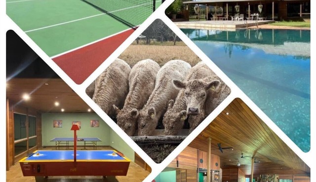 Farm Stay With Shared Access to the Pool, Tennis Court, Entertainment/games Room