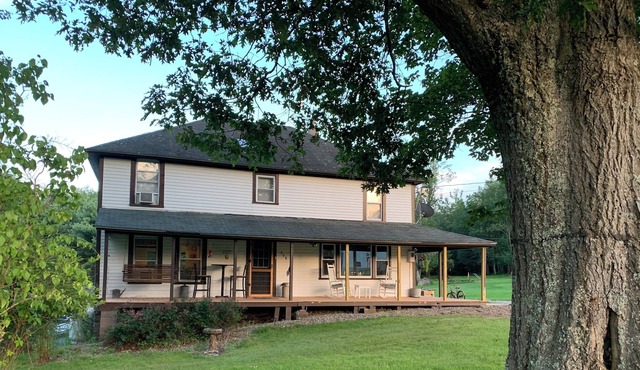 Farmhouse in a picturesque setting and within fifteen minutes to bethel woods