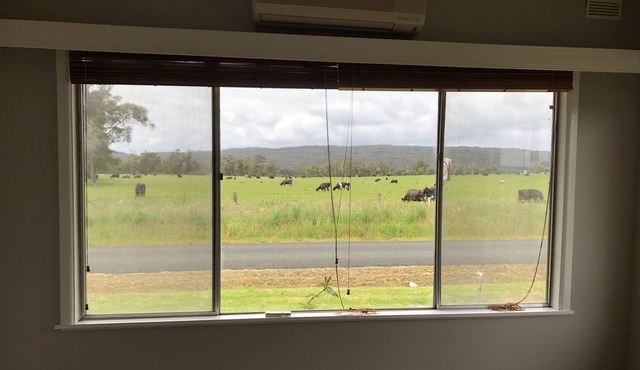 Farmhouse in Carlisle River Valley, Otway National Park. Come to pristine nature