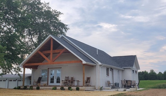 Farmhouse with ultimate privacy and quiet!