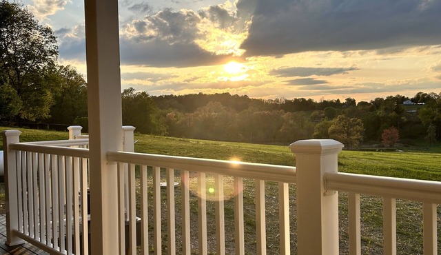 Farmland charm is a quiet new home in rural southern lancaster county